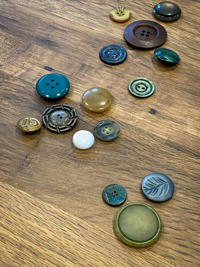 Collection of buttons